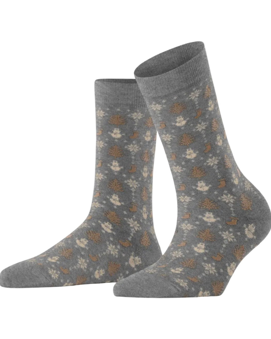 Womens | Merry Party Socks | Light Grey