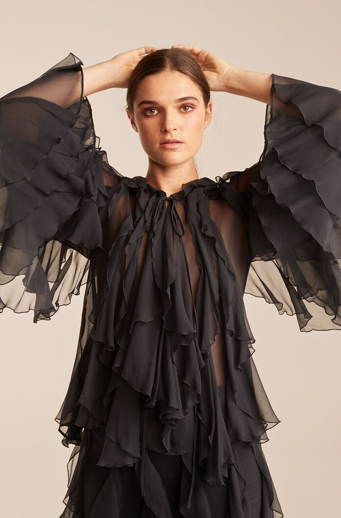 Ruffle Top | Dusk