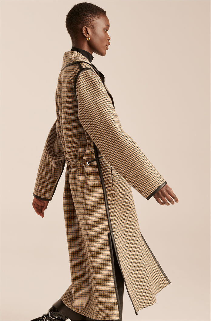 Double Face Trench | Military Green Combo