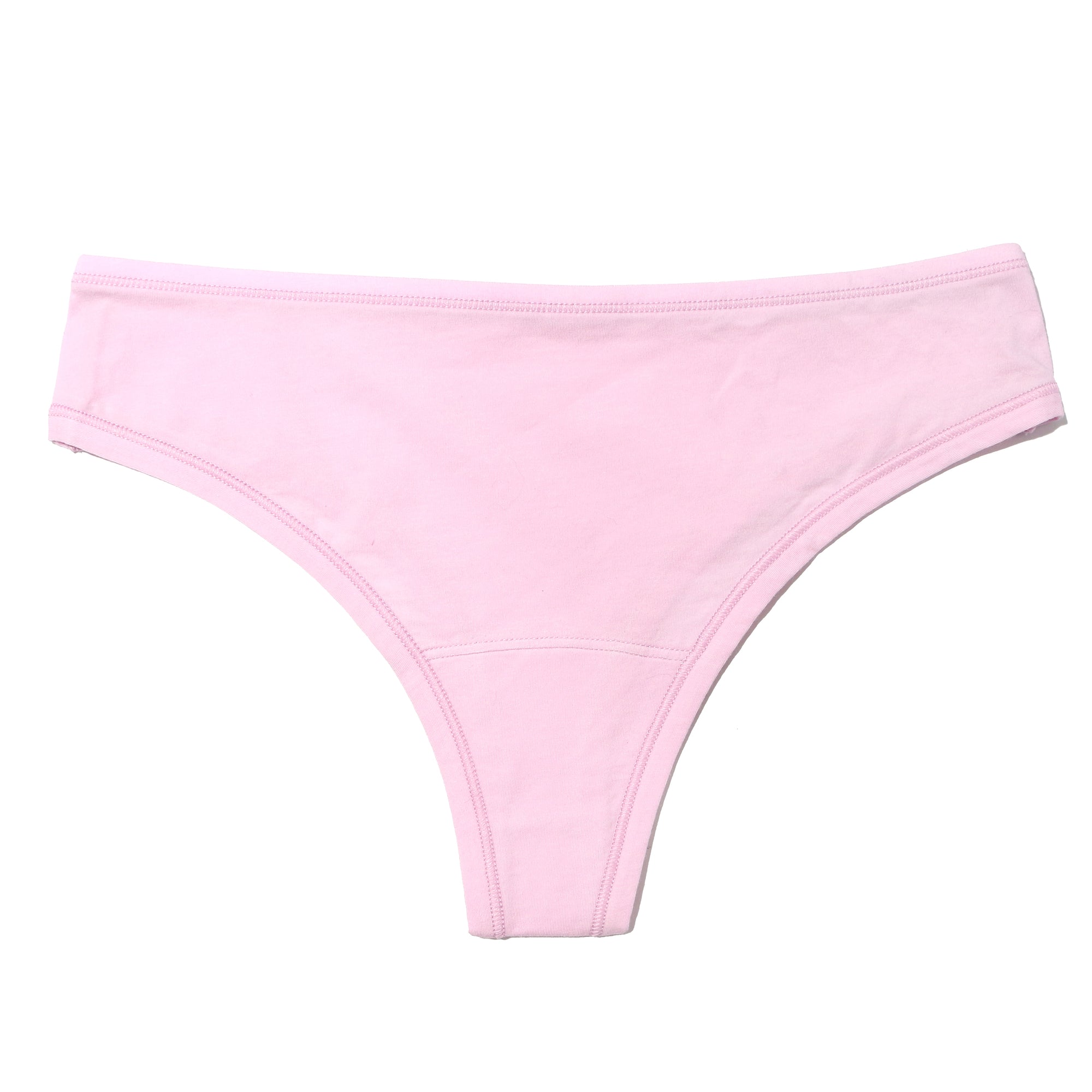 Playstretch Natural Rise Thong | Meadowsweet (Pink)