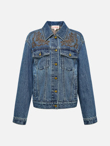 Retro Denim Jacket | Blue