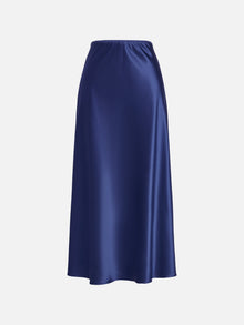 Elegant Midi Skirt | Navy