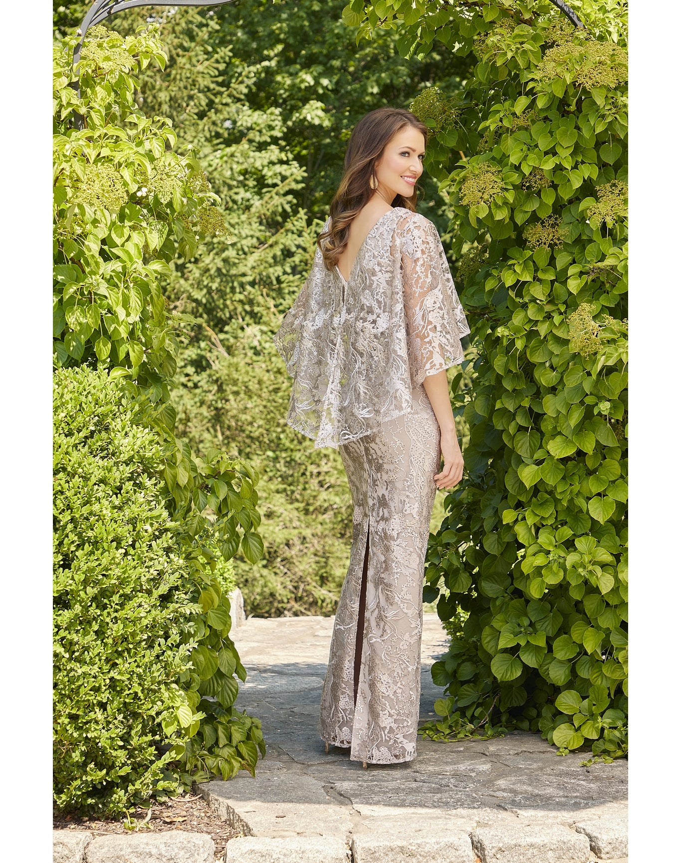 Evening Gown | Silver