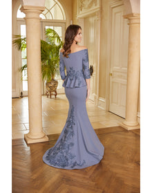 Evening Gown | Slate