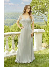 Evening Gown | Silver