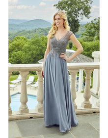 Evening Gown | Steel