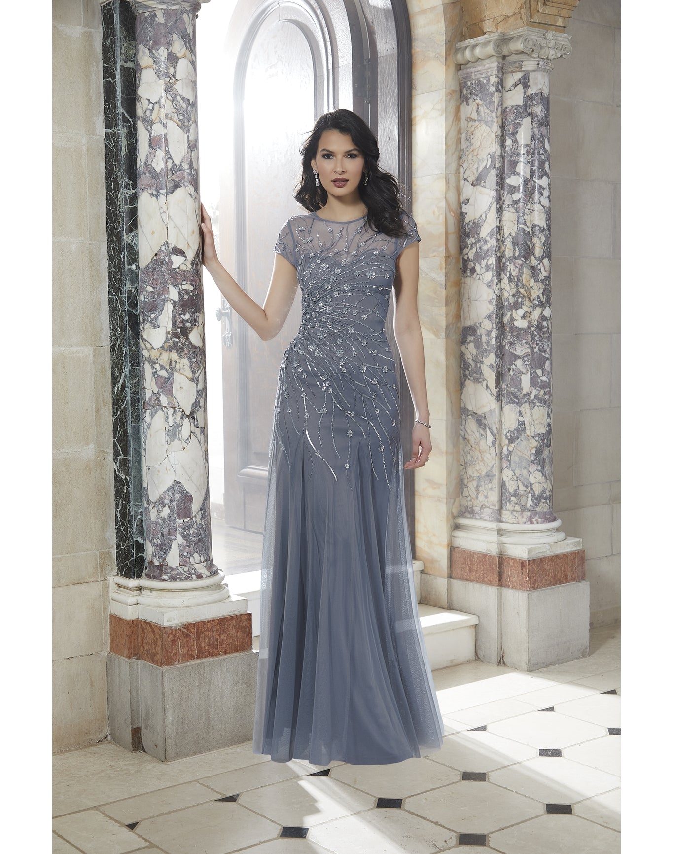 Evening Gown | Slate