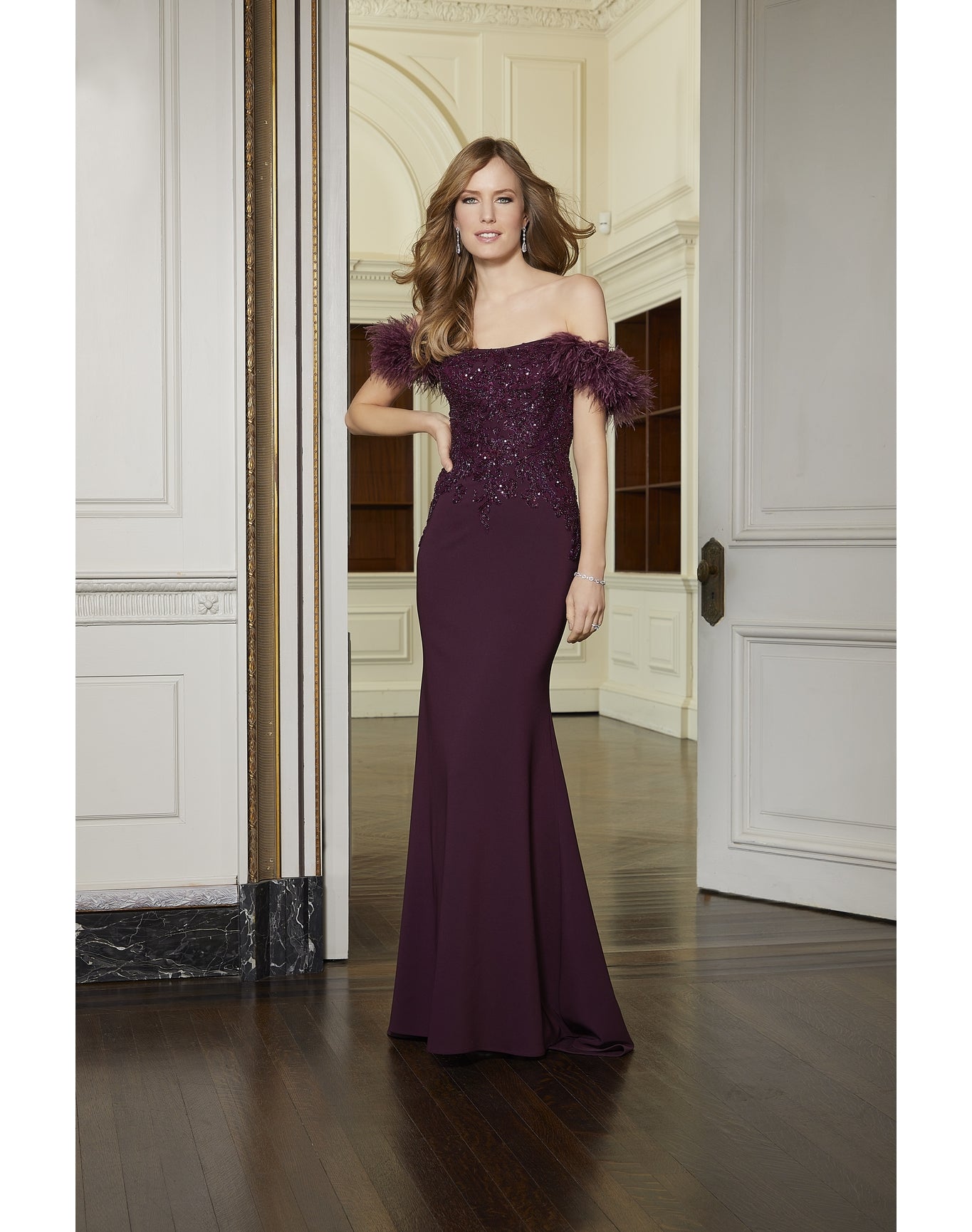 Evening Gown | Plum