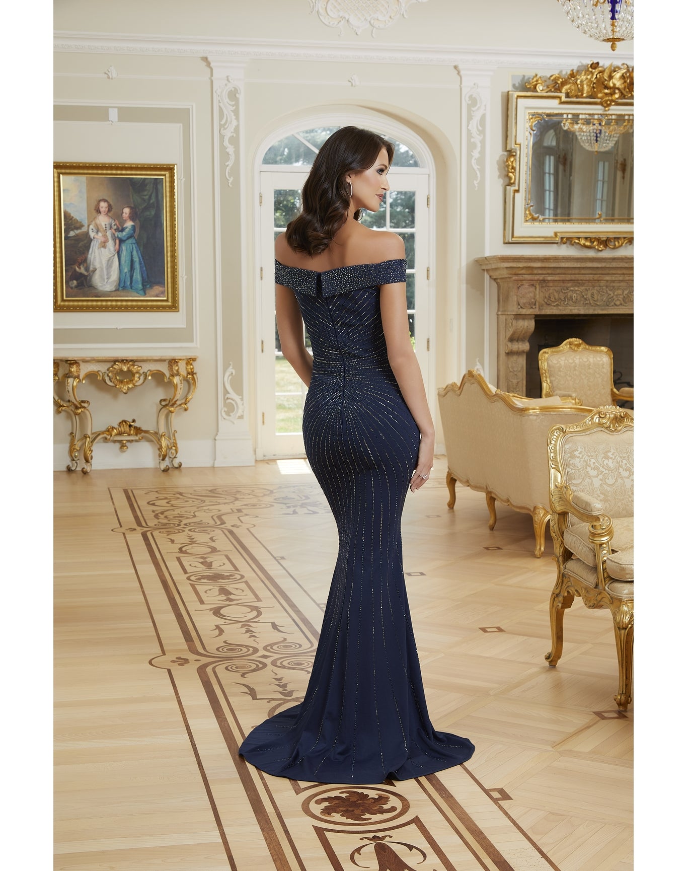 Evening Gown | Navy