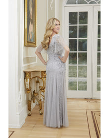 Evening Gown | Silver