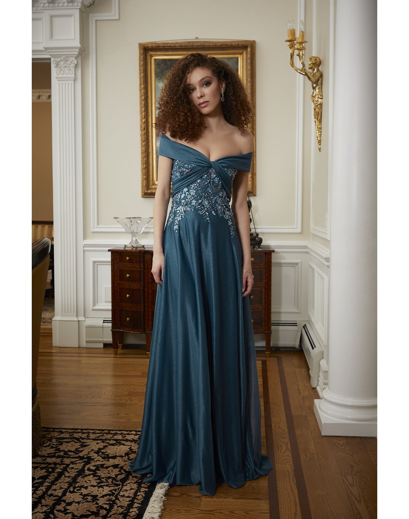 Evening Gown | Teal