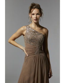 Evening Gown | Taupe