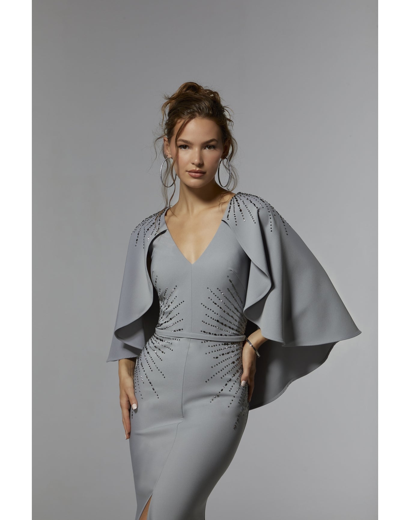 Evening Gown | Silver