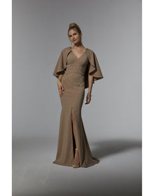 Evening Gown | Taupe