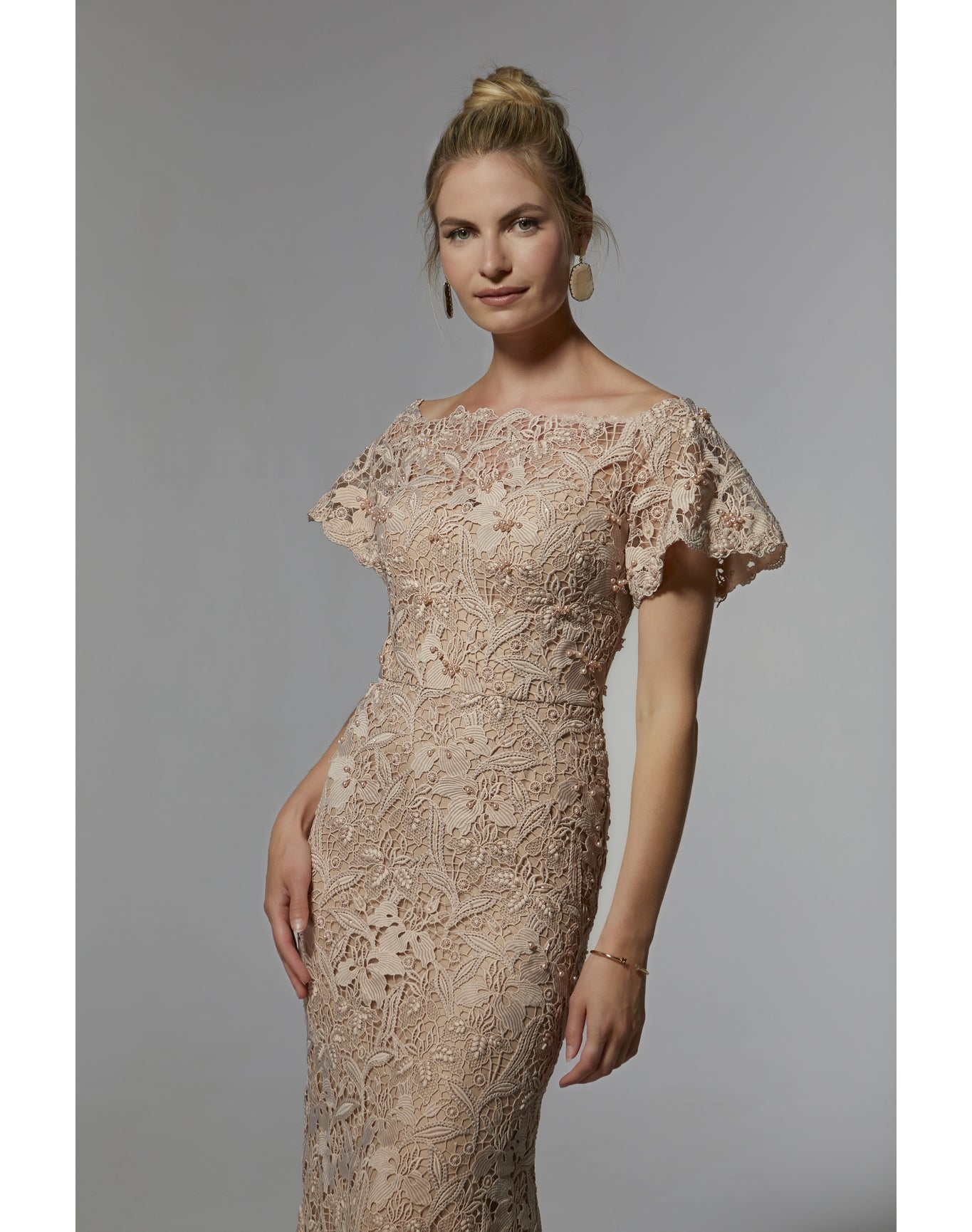 Evening Gown | Champagne