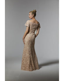 Evening Gown | Champagne