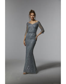 Evening Gown | Charcoal