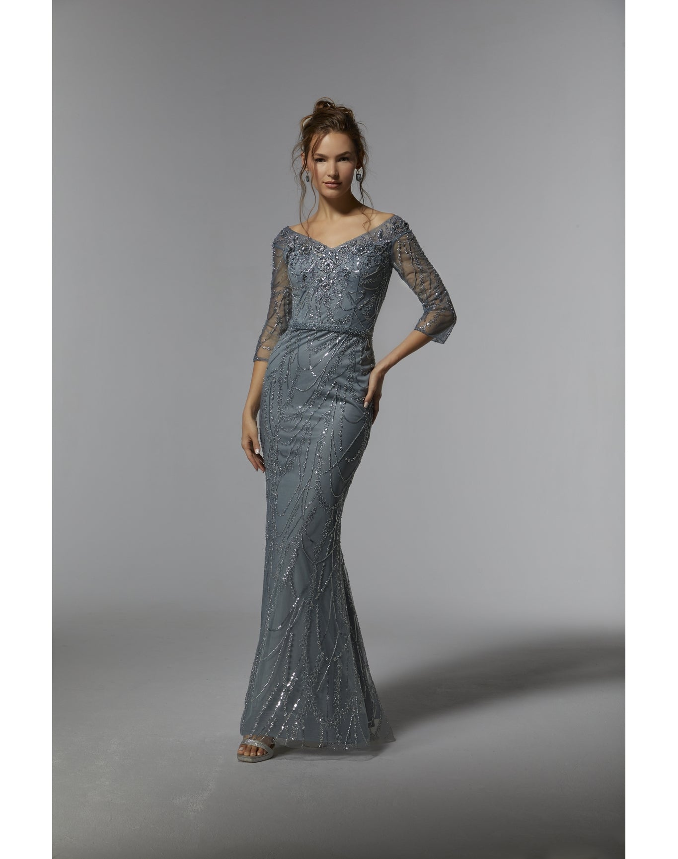 Evening Gown | Charcoal