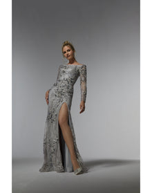Evening Gown | Silver