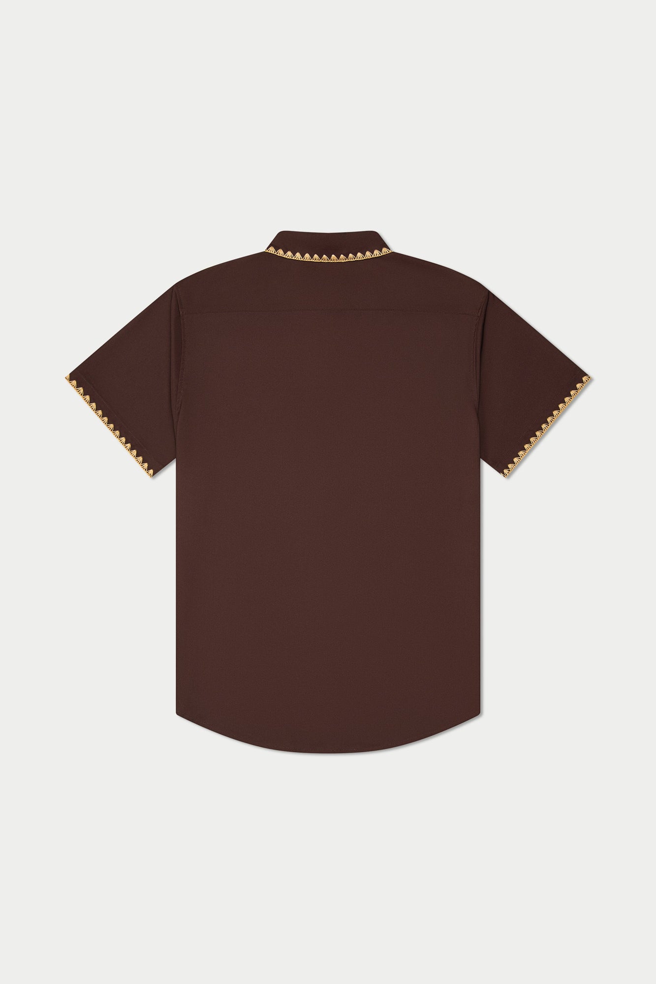 Espresso Stitch Weekend Shirt | Brown