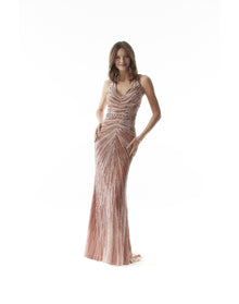 Evening Gown | Rose Gold