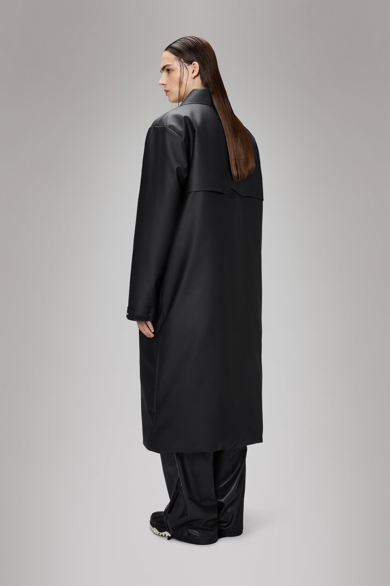 Rains Rains x Umbro Manager Coat Black Jacket