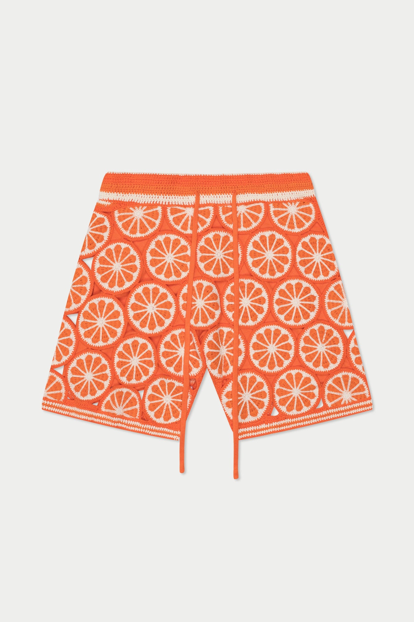Orange Crochet Short | Orange
