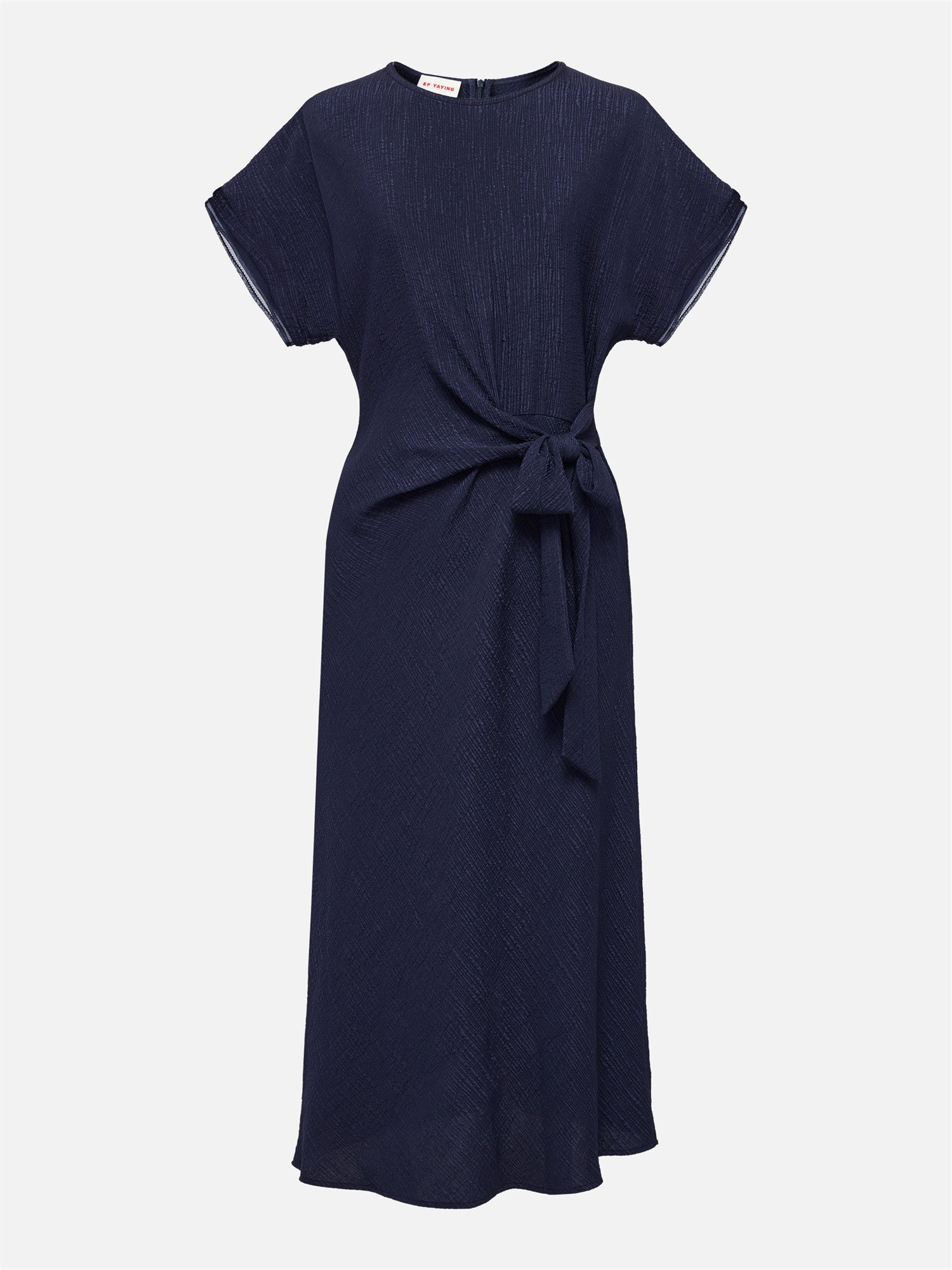 Silk Dress | Navy