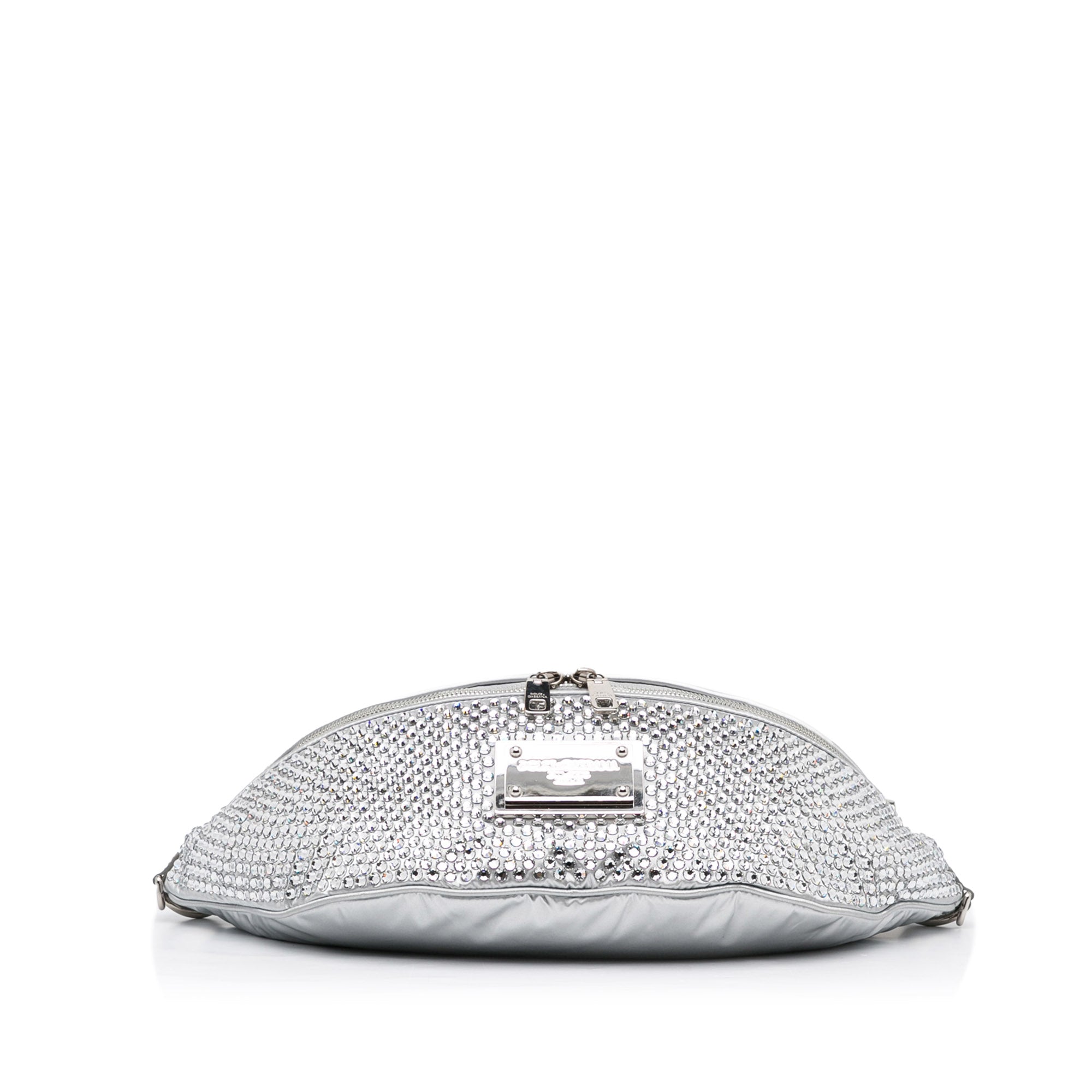 Dolce & Gabbana | Pre-Owned Miss Sicily Belt Bag | Silver