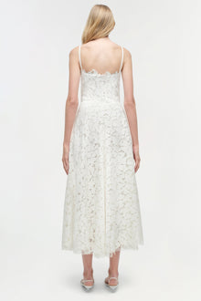 Womens | Julia Lace Midi Dress | Ivory