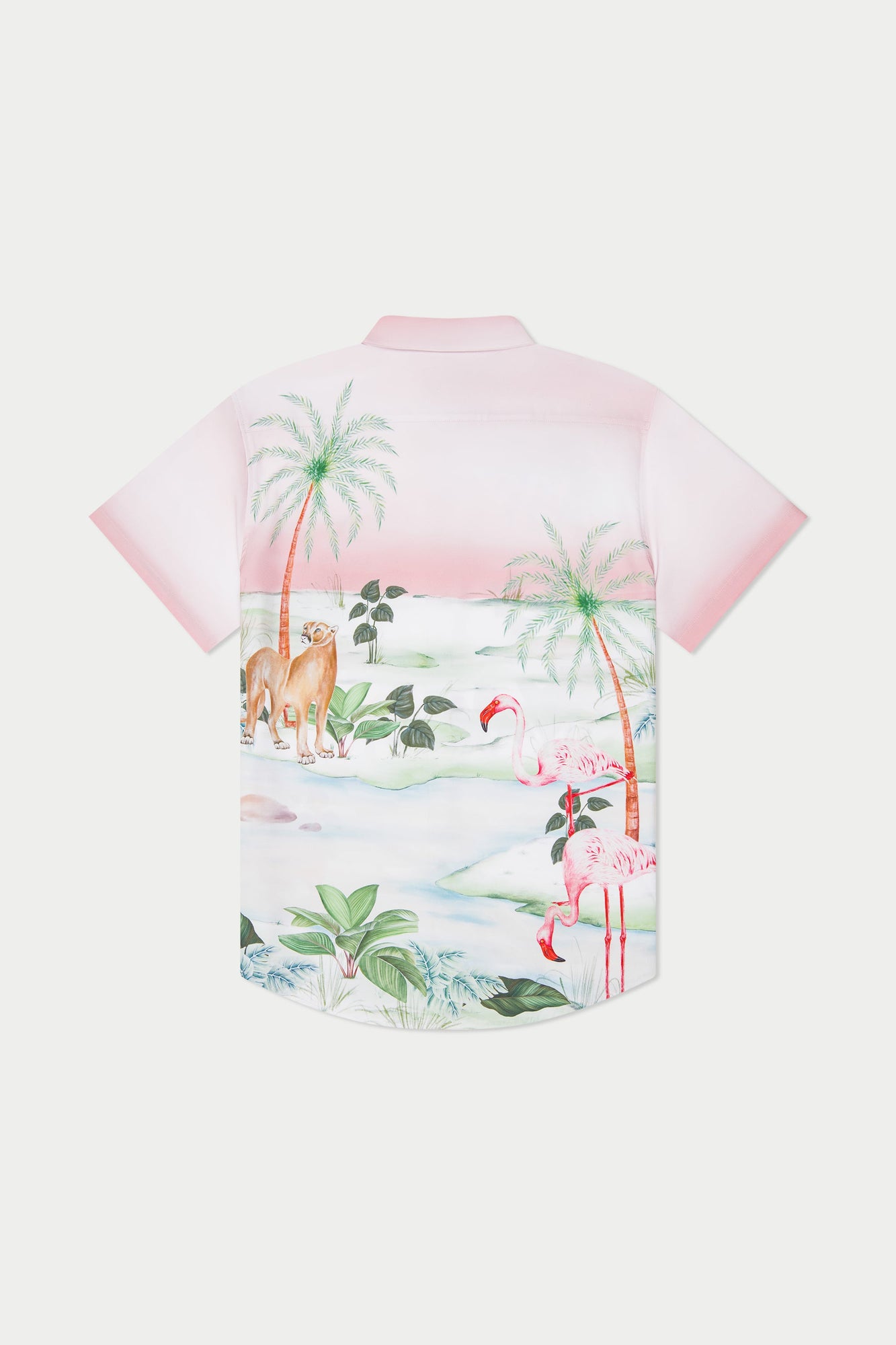 Palm Beach Wallpaper Weekend Shirt | Pink