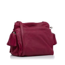 LOEWE | Pre-Owned Small Leather Flamenco Crossbody Bag | Pink