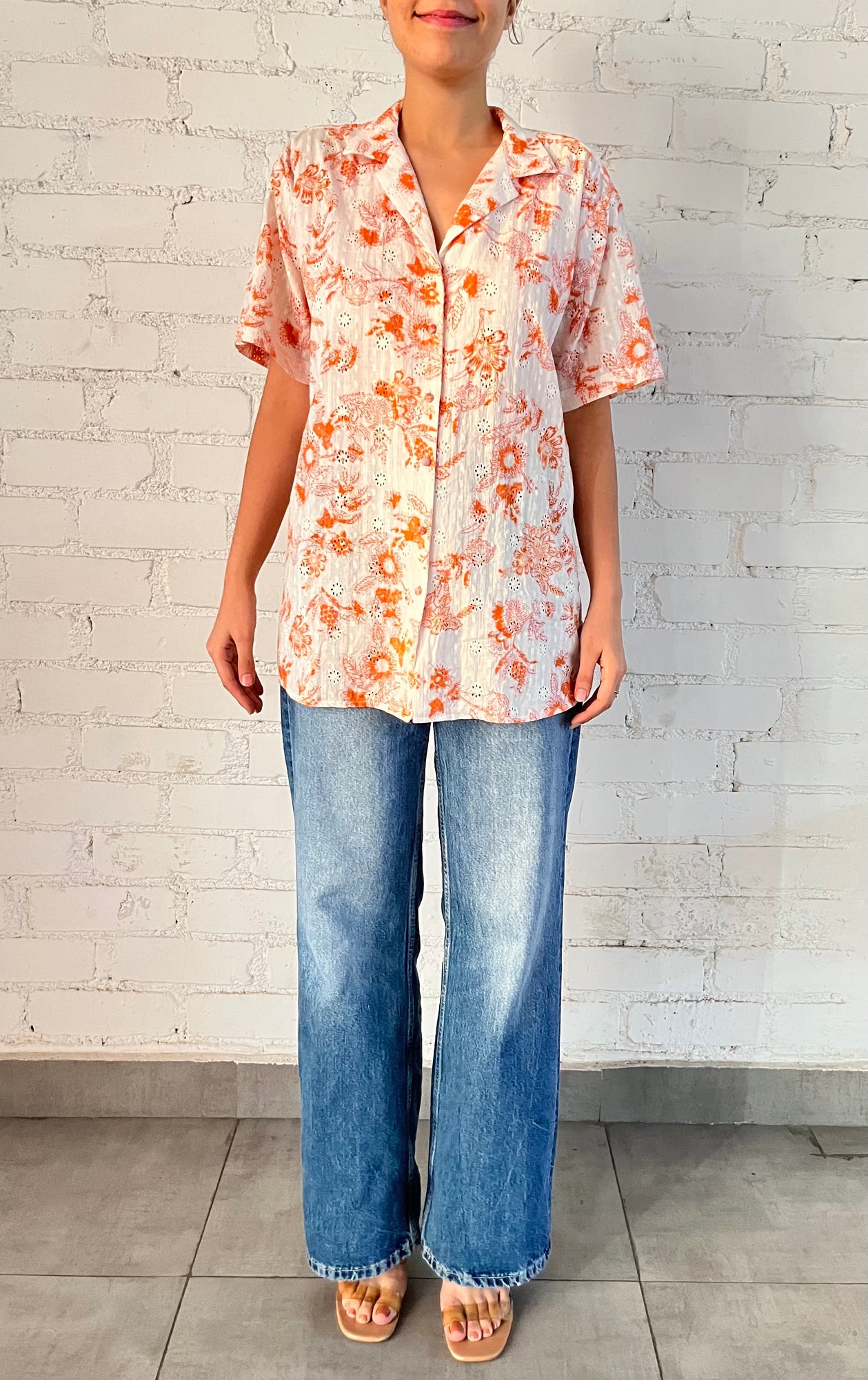 Hemant & Nandita | Shirt | Pink/Orange