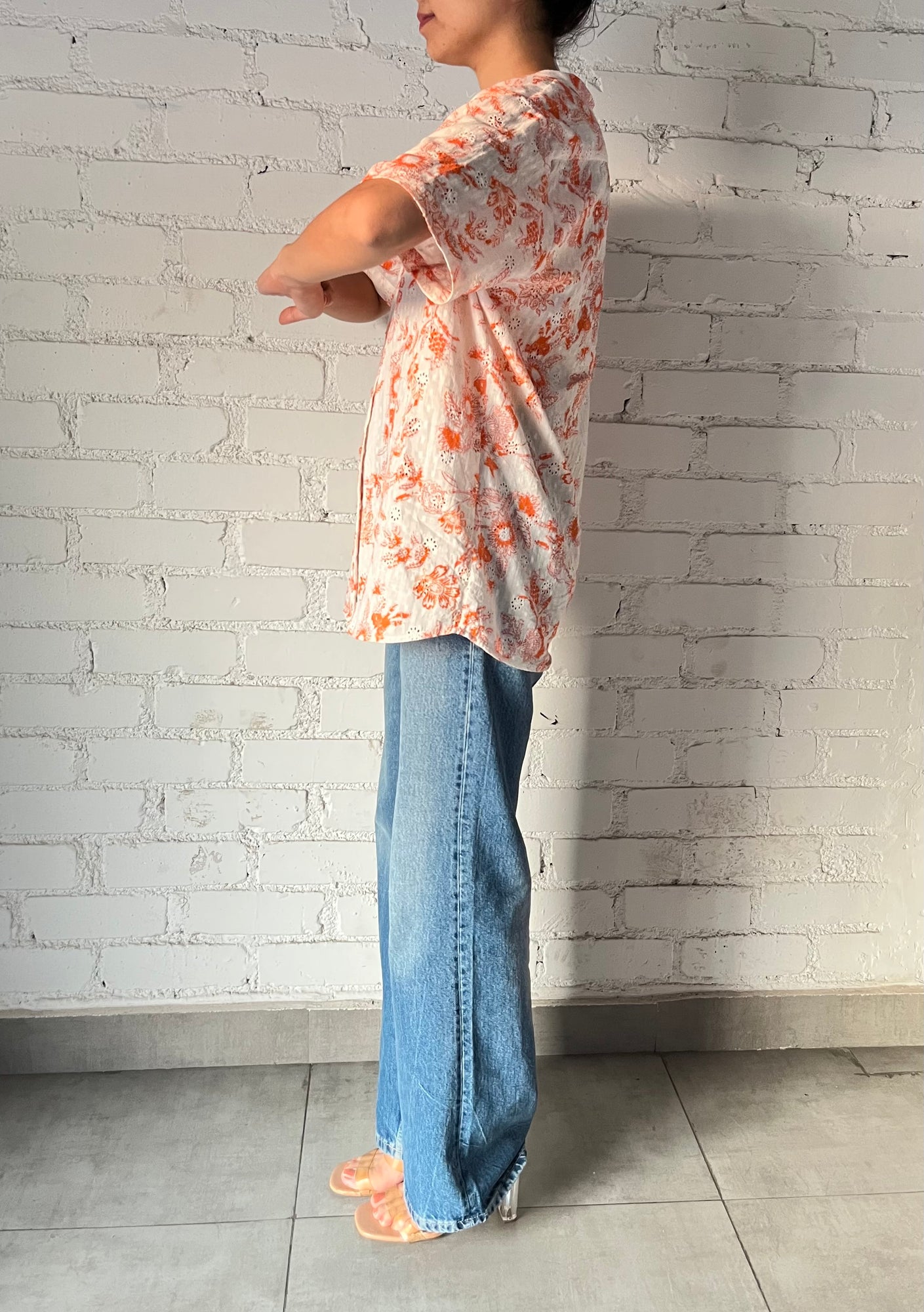 Hemant & Nandita | Shirt | Pink/Orange