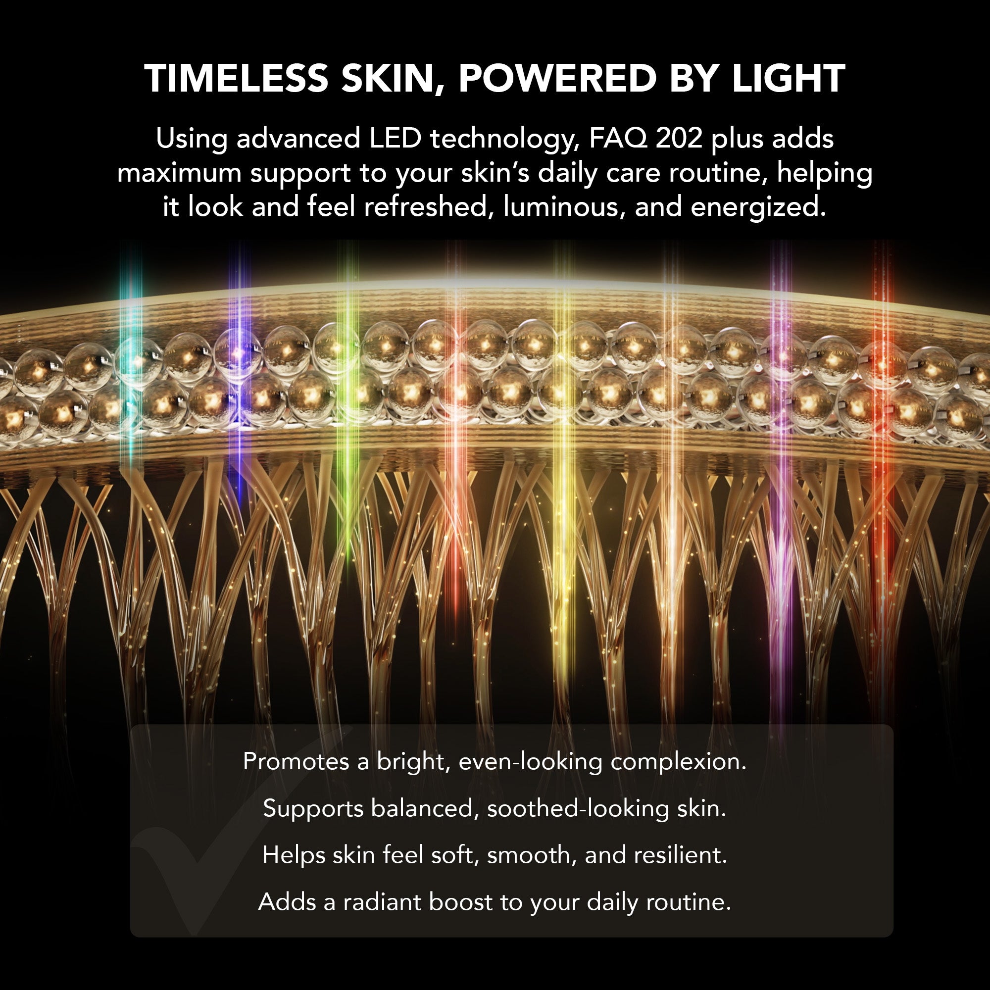 FAQ™ 202 plus Wireless Silicone LED + Near-Infrared Face Mask | Face