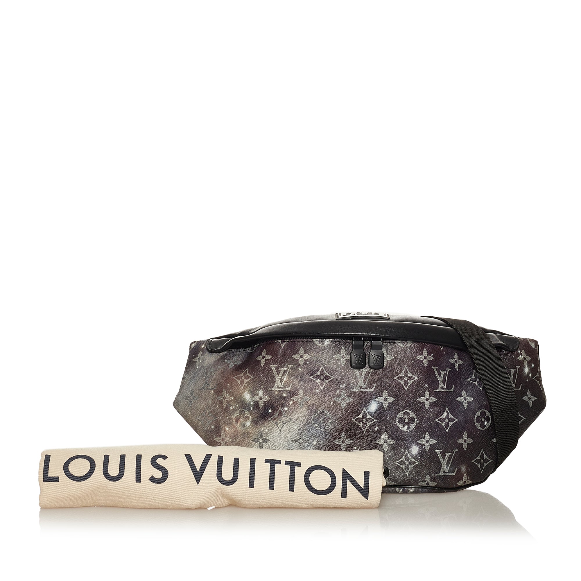 Louis Vuitton Pre-Owned Monogram Galaxy Discovery Bumbag | Unisex | Black x Gray