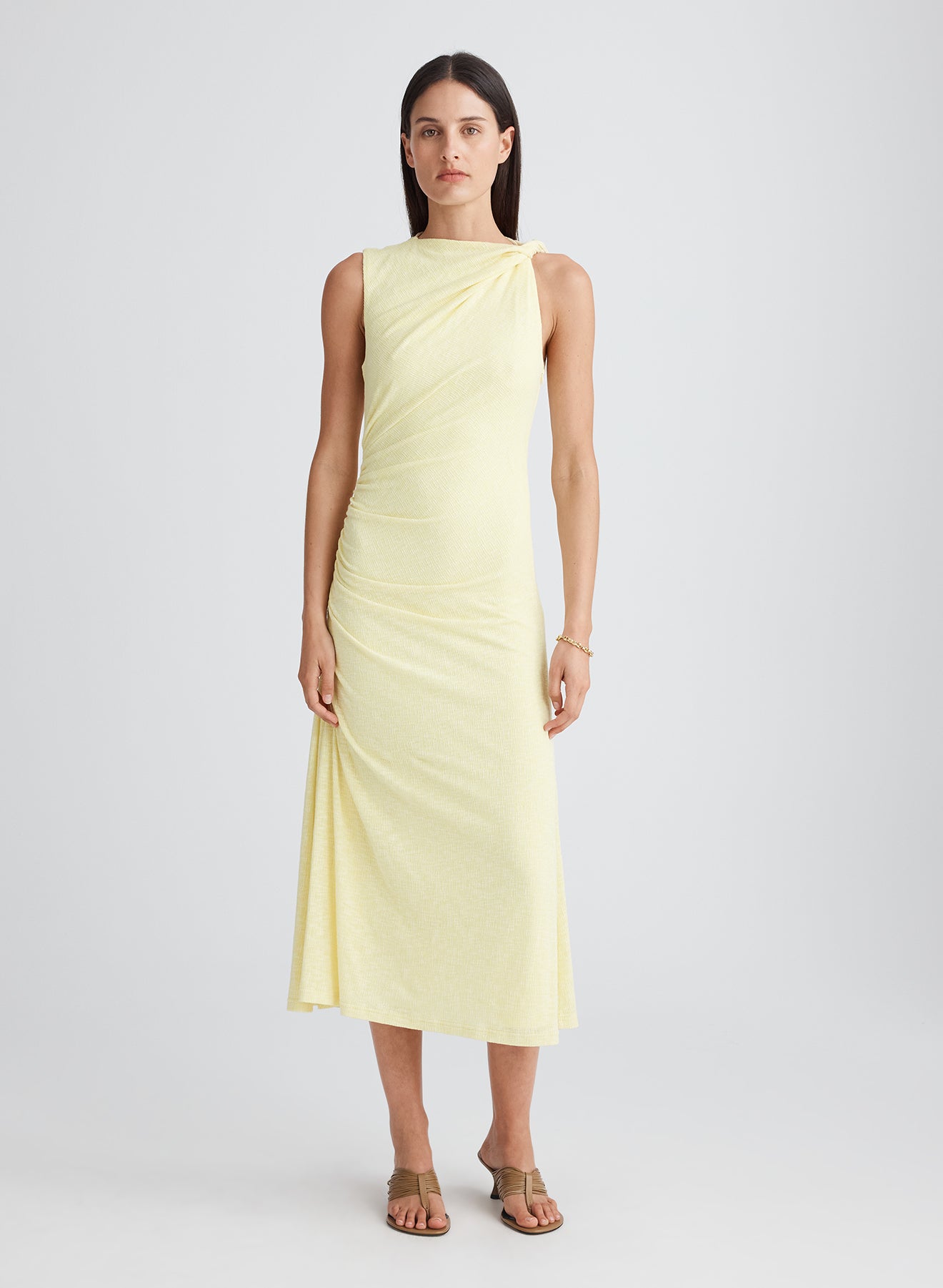 Sasha Dress | Yellow Jersey