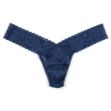 Daily Lace Low Rise Thong | Nightshade (Blue)