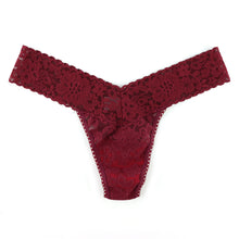 Daily Lace Low Rise Thong | Lipstick Red