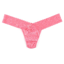 Daily Lace Low Rise Thong | Dahlia (Pink)