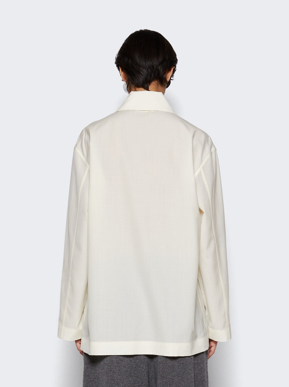 Women | The Row | Rigel Shirt Shell | Cream