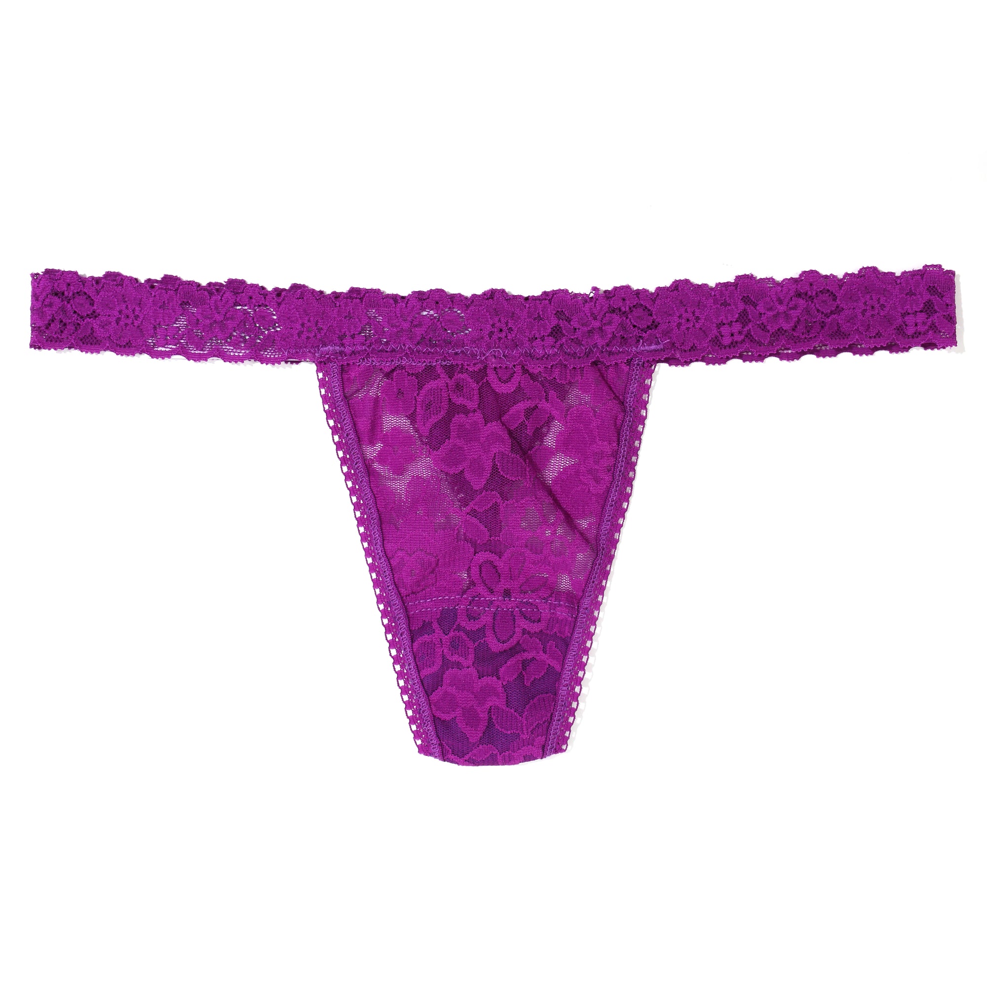 Daily Lace G-String | Aster Garland (Purple)