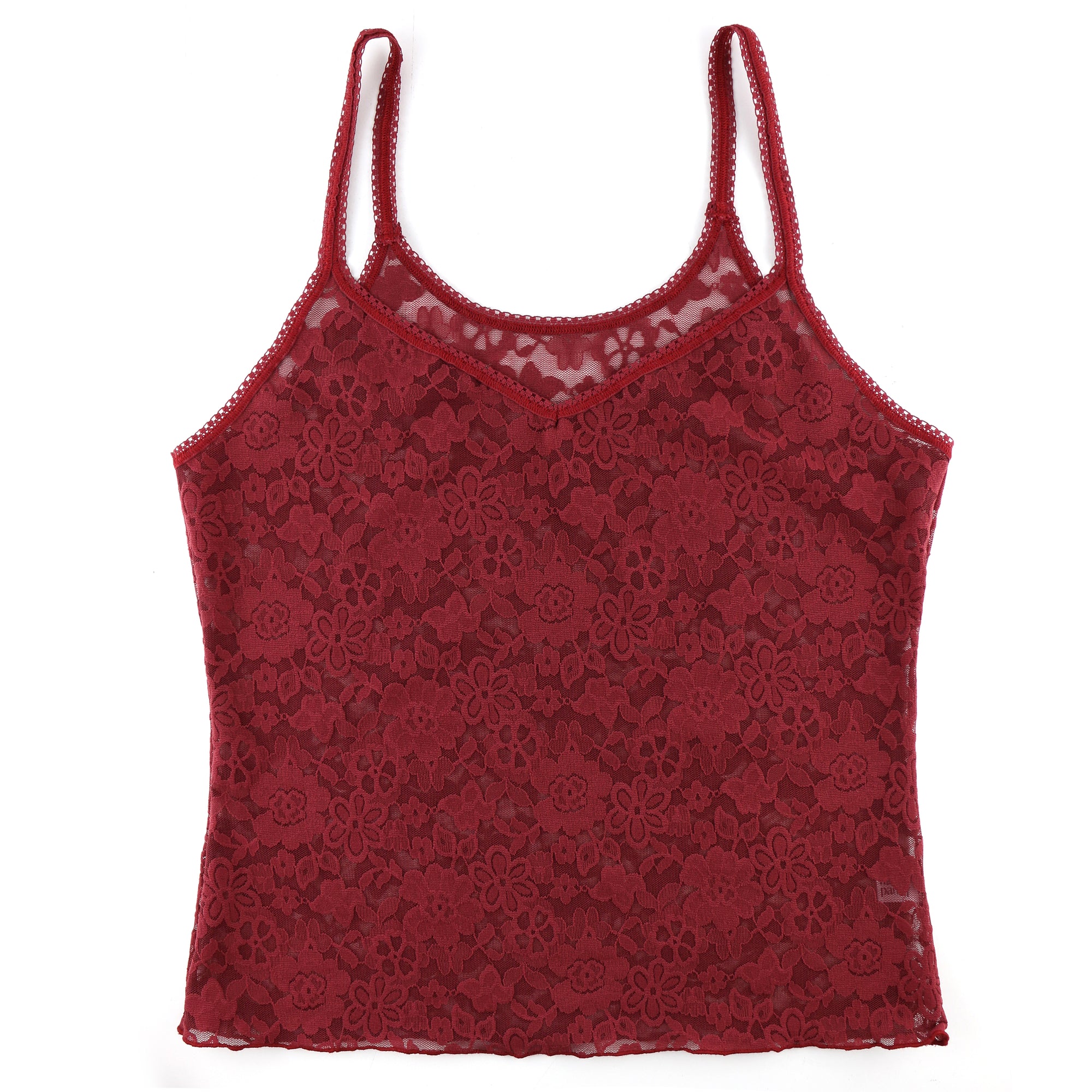 Daily Lace Strappy Camisole | Shiraz Red