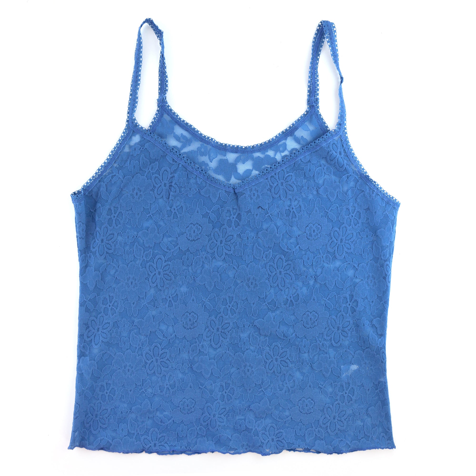 Daily Lace Strappy Camisole | Storm Cloud Blue