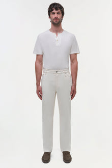 Mens | Ardie Wide Leg Jean | Cream