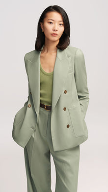 Chelsea Blazer in Seasonless Wool | Sage