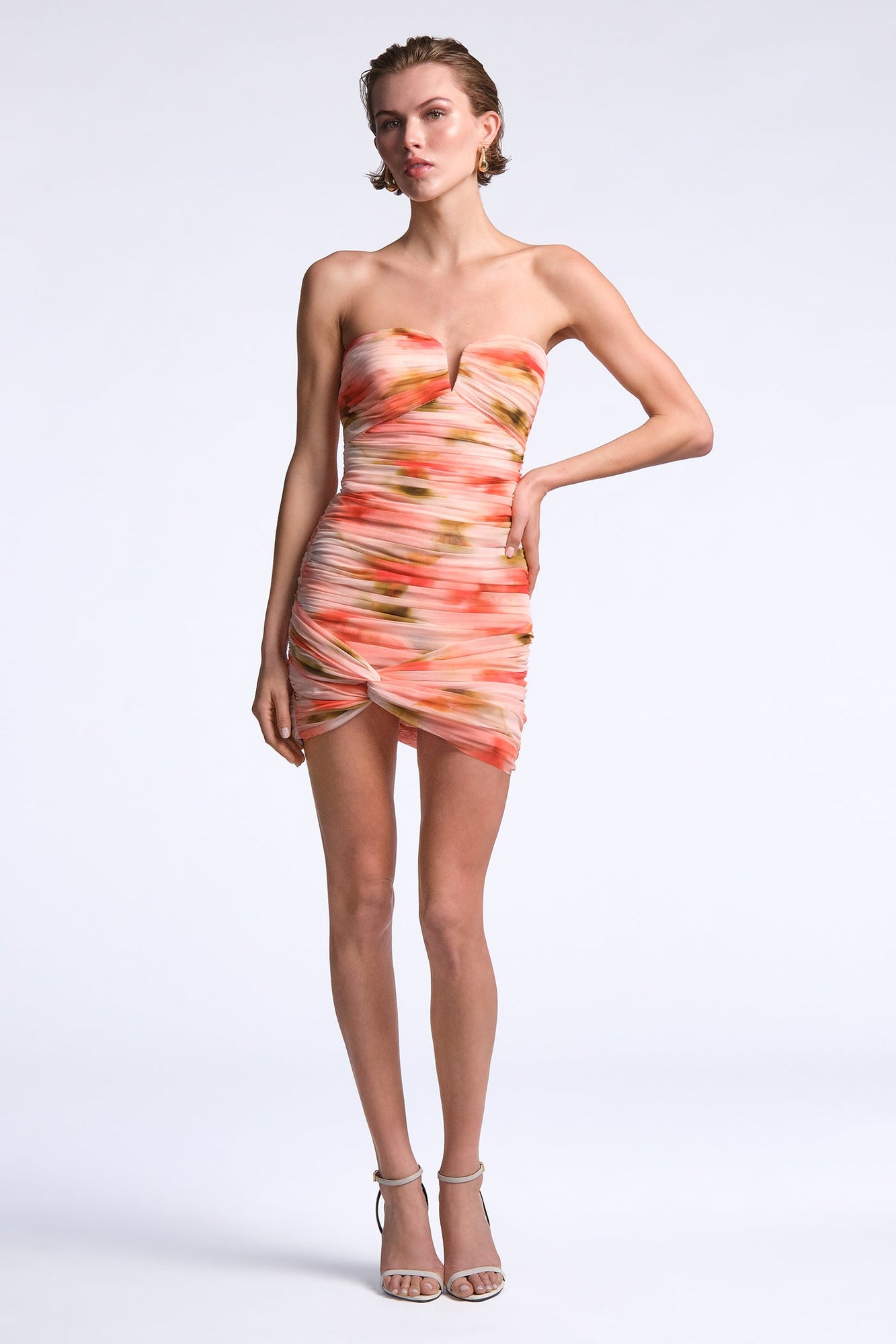 Elia Dress | Floral Echo Print