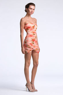 Elia Dress | Floral Echo Print
