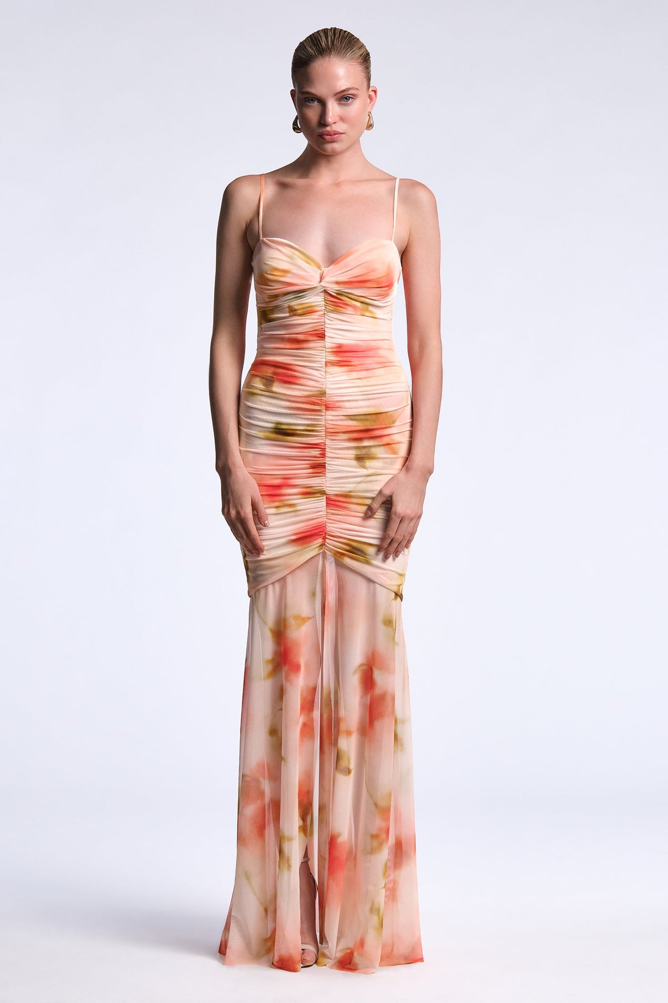 Soraya Gown | Floral Echo Print