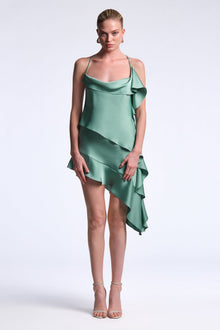 Fiona Dress | Eucalyptus